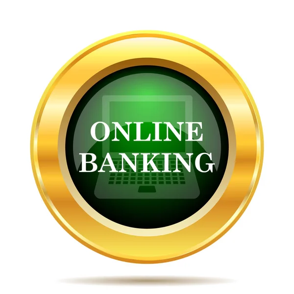 Icono de banca online —  Fotos de Stock
