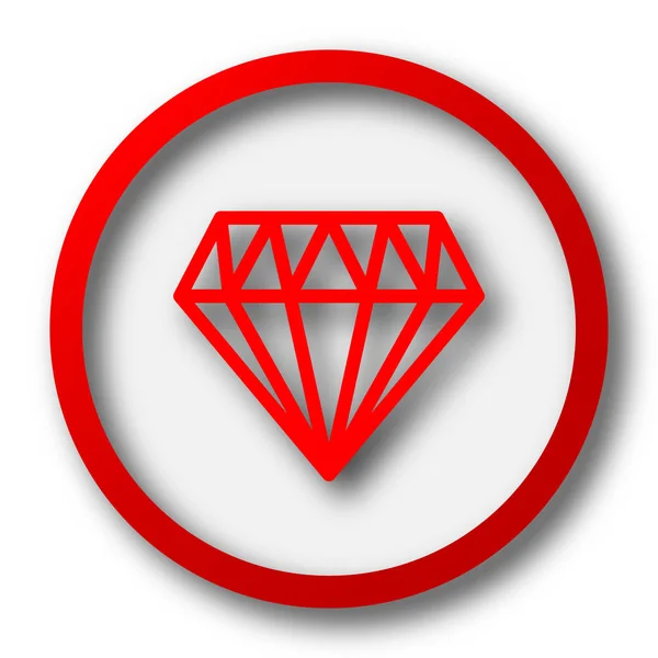 Diamond icon — Stock Photo, Image