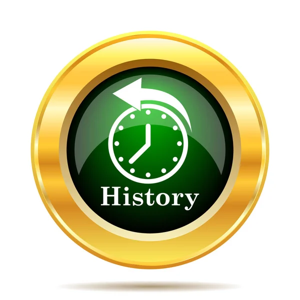 History icon — Stock Photo, Image