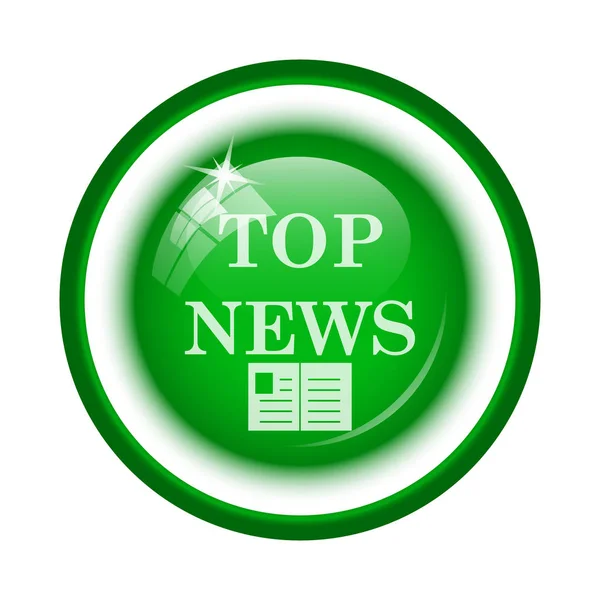 Top news icon — Stock Photo, Image