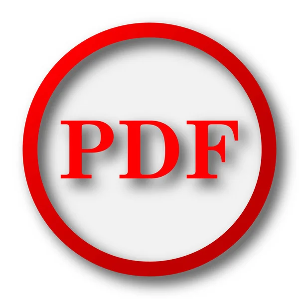 Ícone Pdf — Fotografia de Stock