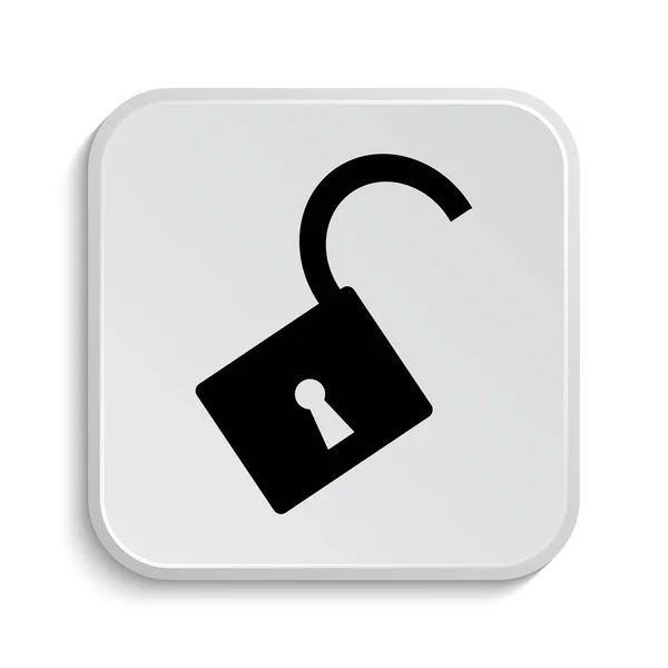 Open lock icon — Stock Photo, Image