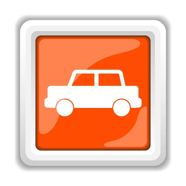 Car Icon Isolated White Background Mobile Apps Concept — Stock Photo, Image