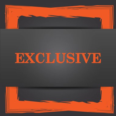 Özel simge. Internet düğmesi gri arka plan üzerinde