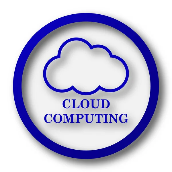 Cloud computing icon — Stock Photo, Image