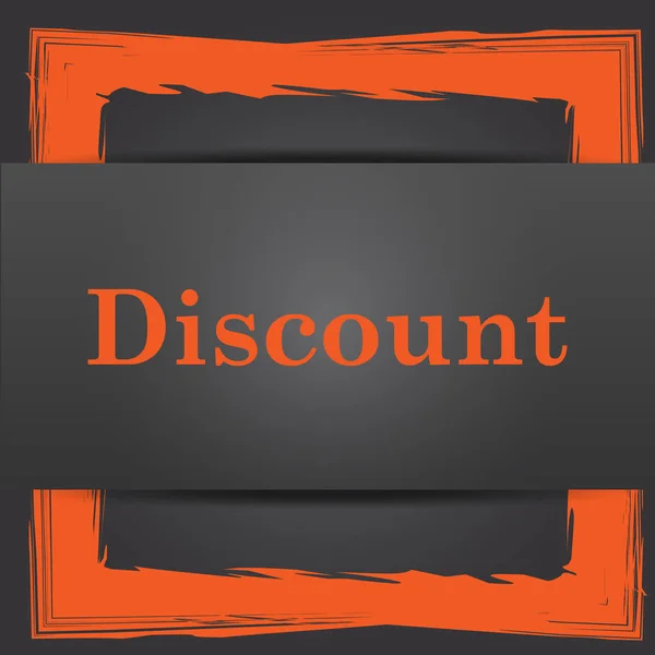 Discount icon — Stock Photo, Image