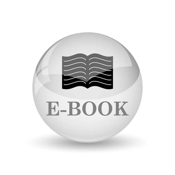 Book Icon Internet Button White Backgroun — Stock Photo, Image