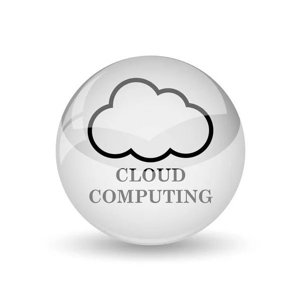 Icona del cloud computing — Foto Stock