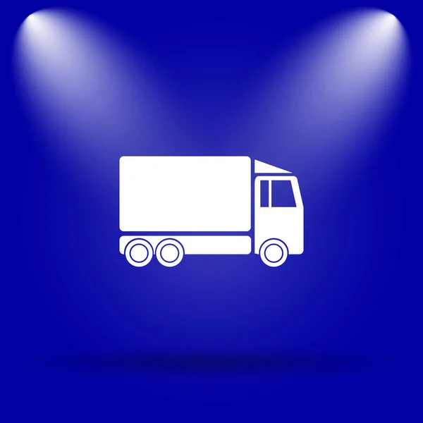 Ikona nákladního auta — Stock fotografie