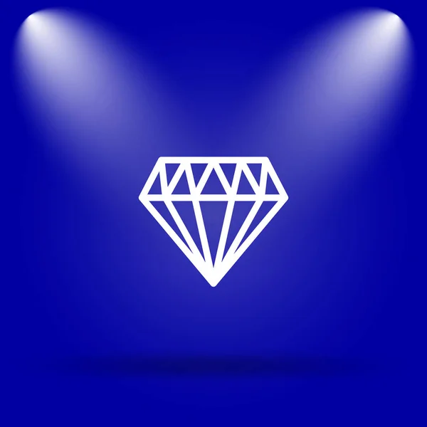 Diamantpictogram — Stockfoto