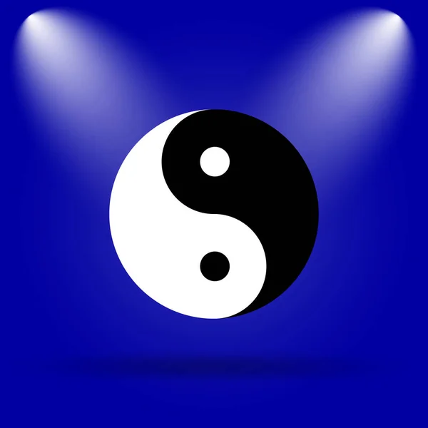 Icono de Ying yang — Foto de Stock