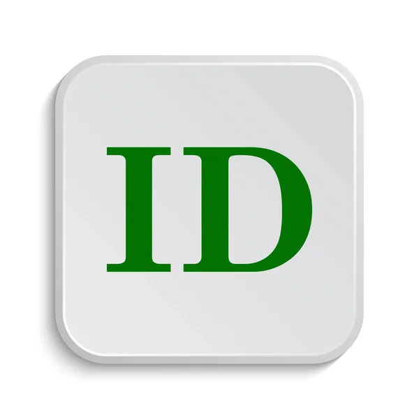 Ícone ID — Fotografia de Stock