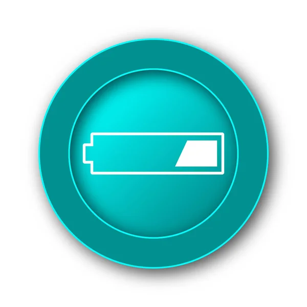 1 third charged battery icon — Stock Photo, Image