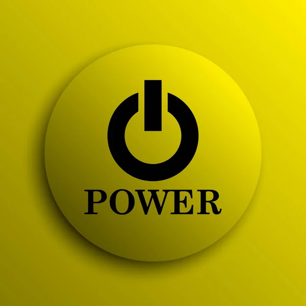 Power button icon — Stock Photo, Image