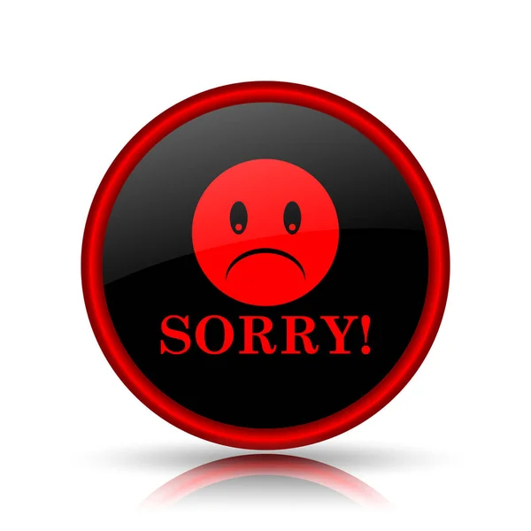 Sorry icon — Stock Photo, Image