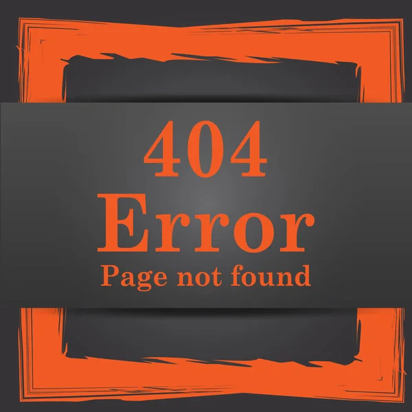 404 Hata Simgesi Internet Düğmesi Gri Arka Plan Üzerinde — Stok fotoğraf