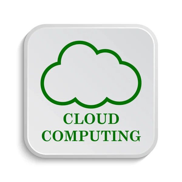 Cloud computing icon — Stock Photo, Image