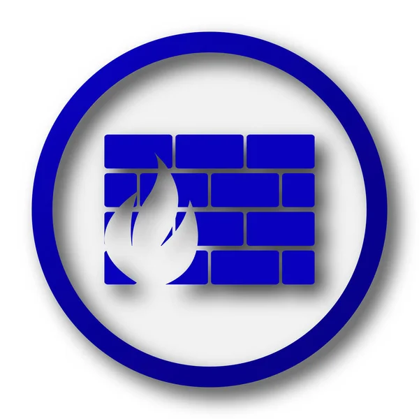 Firewall icon — Stock Photo, Image