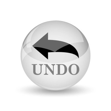 Simgesini geri almak. Beyaz adam Internet düğmesini