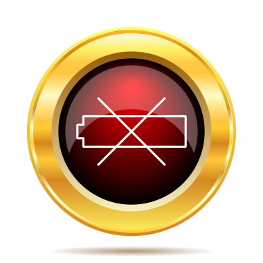 boş bir pil simgesi