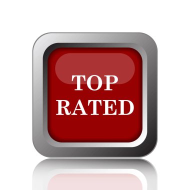 Simge en üst düzey. Beyaz adam Internet düğmesini