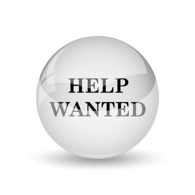 Yardım aranıyor simgesi. Beyaz adam Internet düğmesini