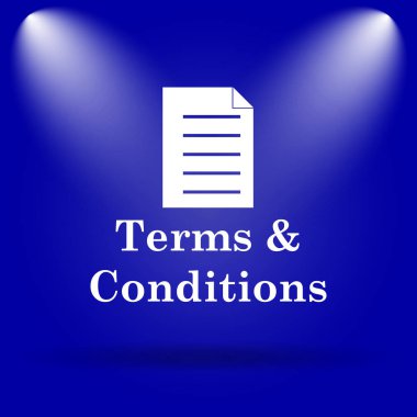 Şartlar ve koşullar simgesi