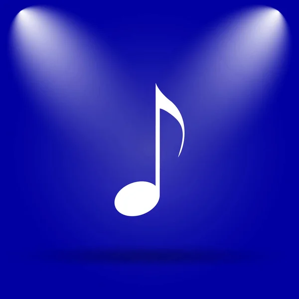 Musical note icon — Stock Photo, Image