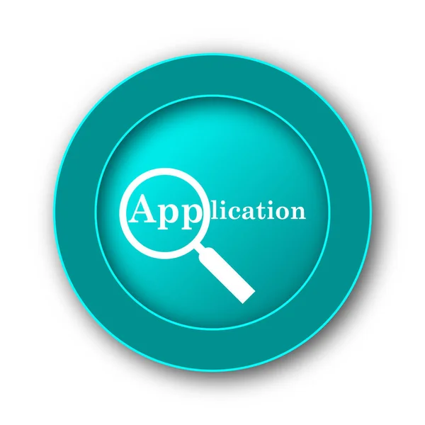 Application Icon Internet Button White Backgroun — Stock Photo, Image