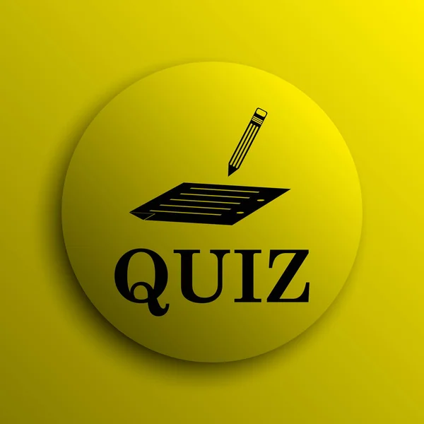 Quiz icon — Stock Photo, Image