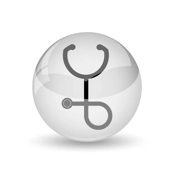 Stetoskop ikona — Zdjęcie stockowe