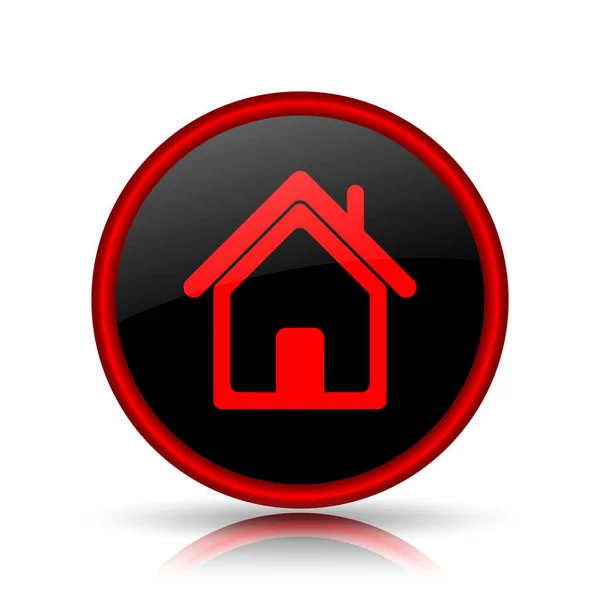 Home Symbol Internet Taste Auf Weißem Hintergrund — Stockfoto