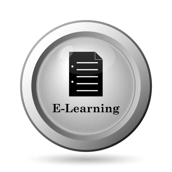 E-lärande-ikonen — Stockfoto