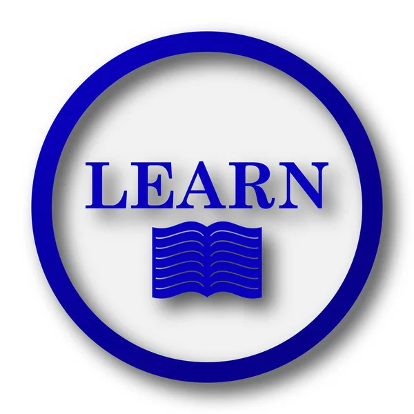 Learn icon — Stock Photo, Image