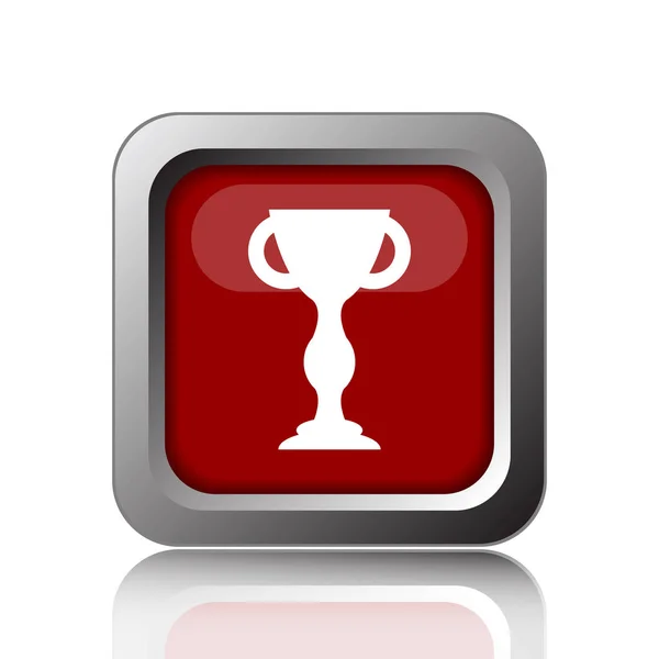 Winners Cup Icon Internet Button White Backgroun — Stock Photo, Image