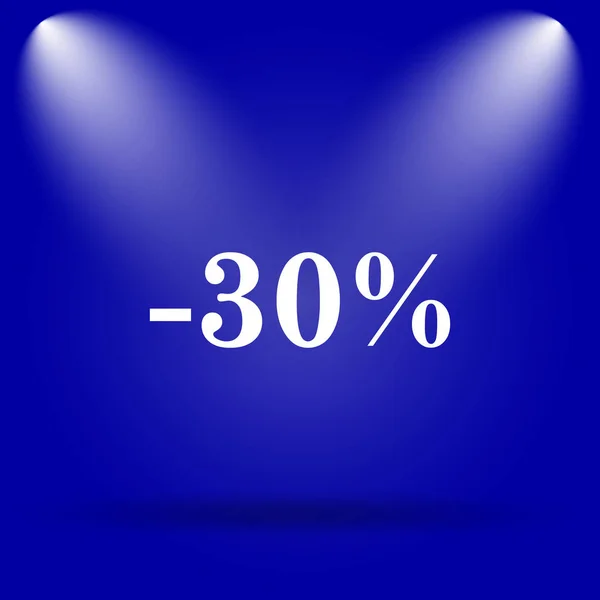 30% 할인 아이콘 — 스톡 사진