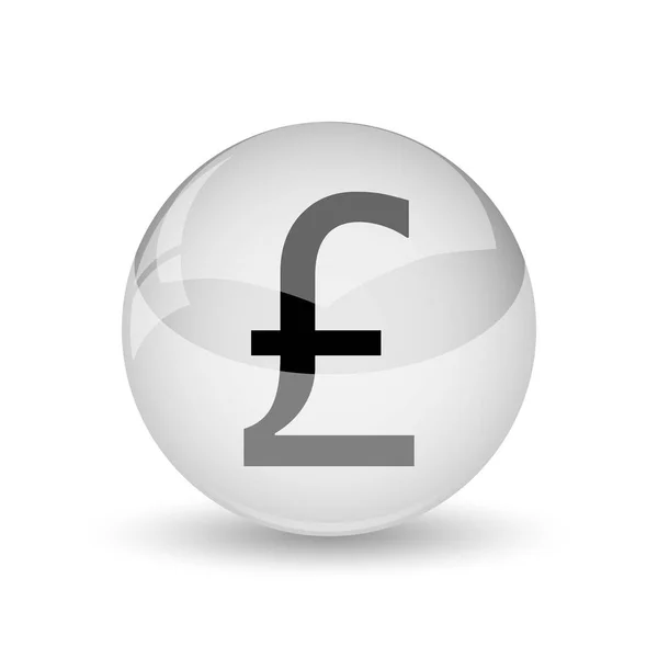 Pound icon — Stock Photo, Image