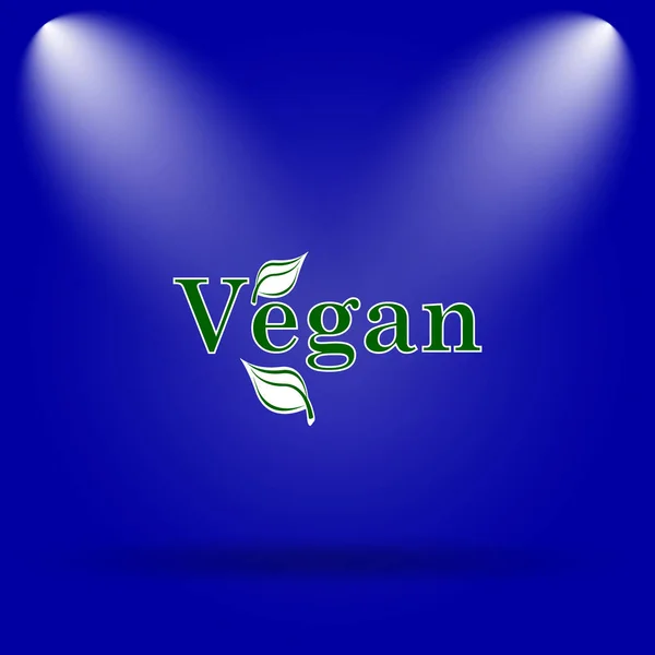 Vegan-ikonen — Stockfoto