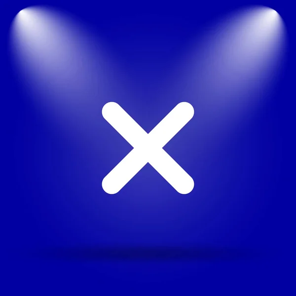 X szoros ikon — Stock Fotó