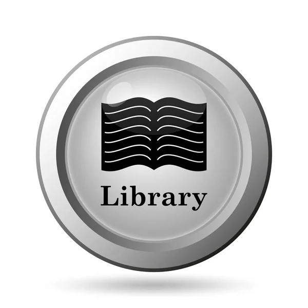 Kütüphane simgesi — Stok fotoğraf