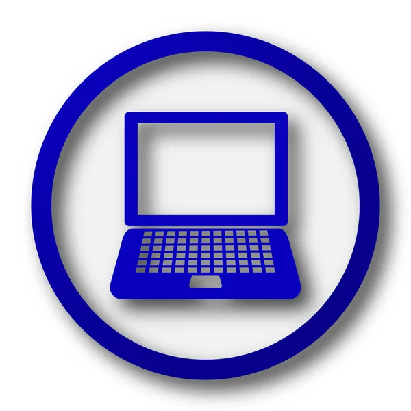 Laptop pictogram — Stockfoto