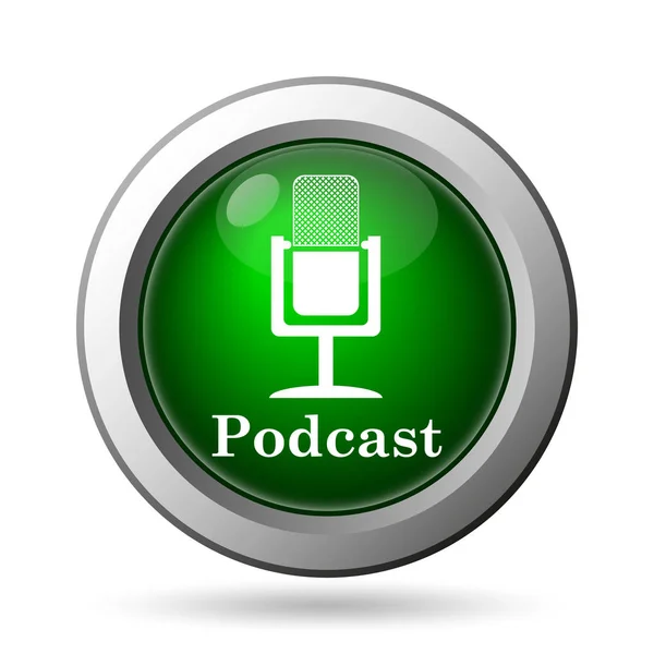 Ikona podcastów — Zdjęcie stockowe