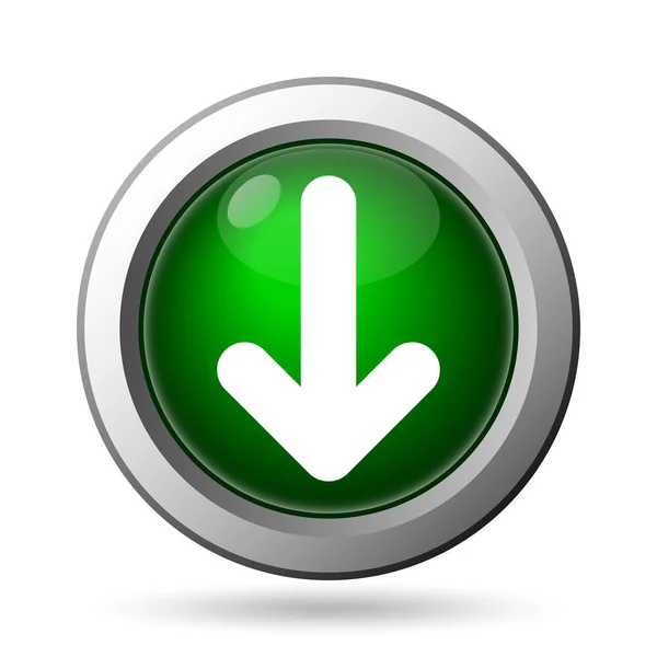 Arrow Icon Internet Button White Backgroun — Stock Photo, Image