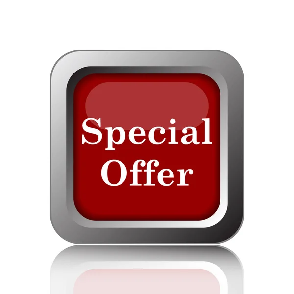 Special Offer Icon Internet Button White Backgroun — Stock Photo, Image