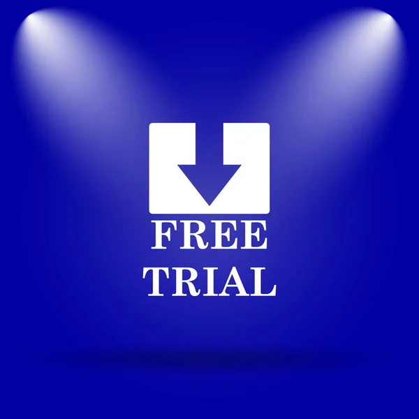 Free trial icon — Stock Photo, Image