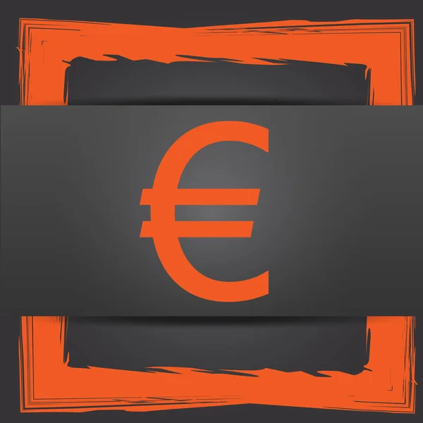 Euro icon — Stock Photo, Image