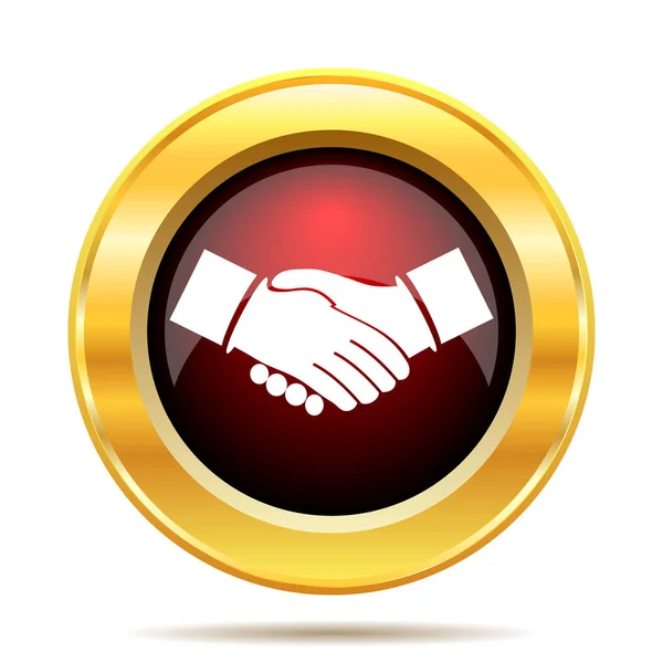 Agreement Icon Internet Button White Background — Stock Photo, Image