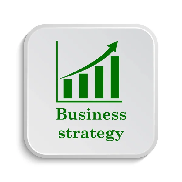 Ícone de estratégia de negócios — Fotografia de Stock