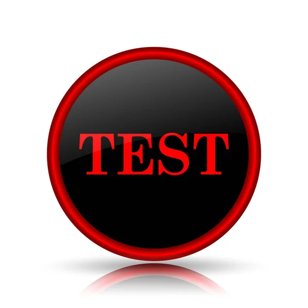 Test icon — Stock Photo, Image