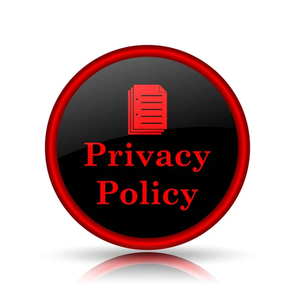 Politica sulla privacy Icona — Foto Stock